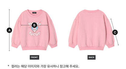 [26F] Terry Shirring Point Sweatshirt