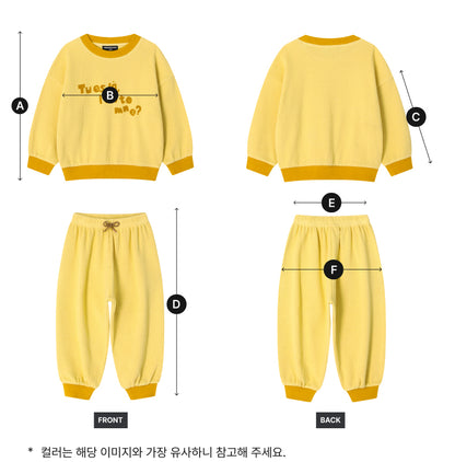 [26F] Waffle Color-Block String Point Set