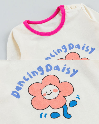 Dancing Daisy Single Spandex PJ Set