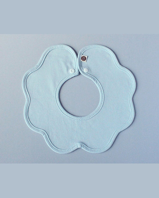 Baby Basic Blue Rolling Bib