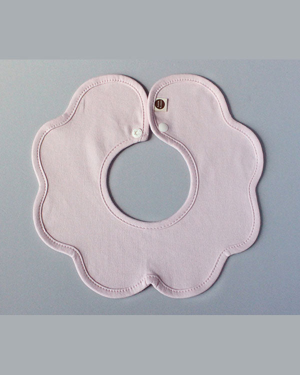 Baby Basic Pink Rolling Bib