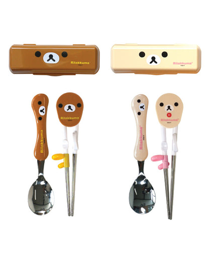 Rilakkuma Chopsticks/Spoon/Case Set